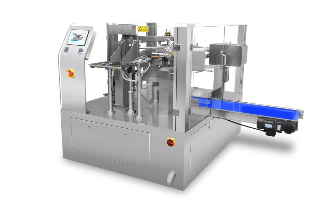 Top fill pouch filling machine